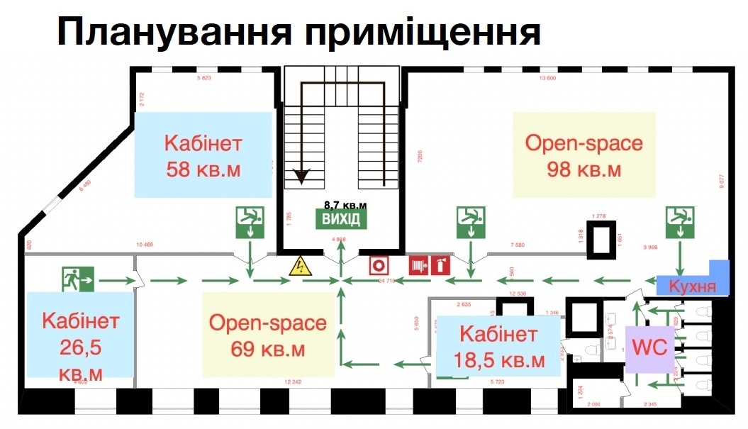 Локація Vozdvizhenka біля Андріївського Узвозу