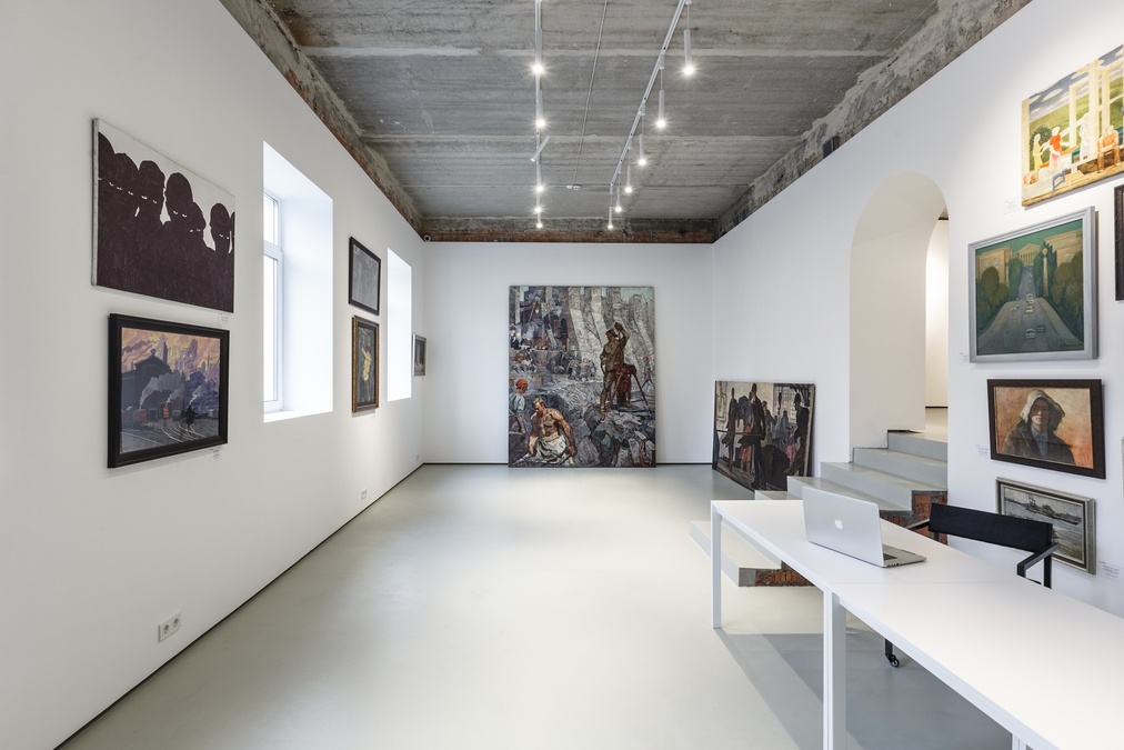 Арт-галерея в стиле минимализм на Воздвиженке