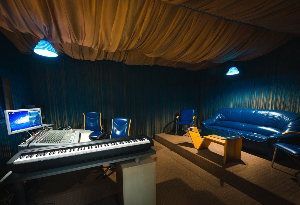 Студия звукозаписи для фотосъемки 