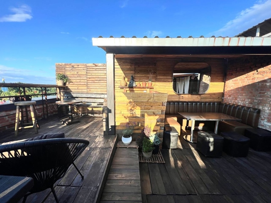 Терраса на крыше Boilernaya