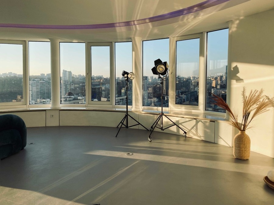 Зал Space на 21 этаже с открытой террасой