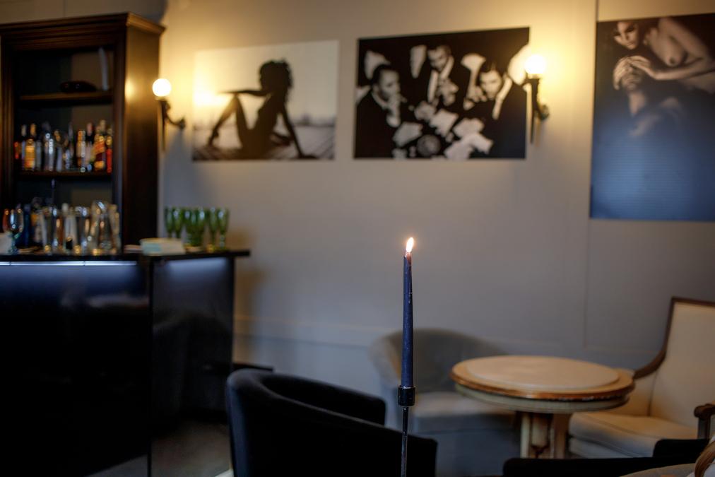 Малая гостиная в бутик-отеле Воздвиженский