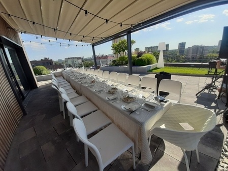 Обзор Терраса для свадьбы и Дня рождения Art Hub