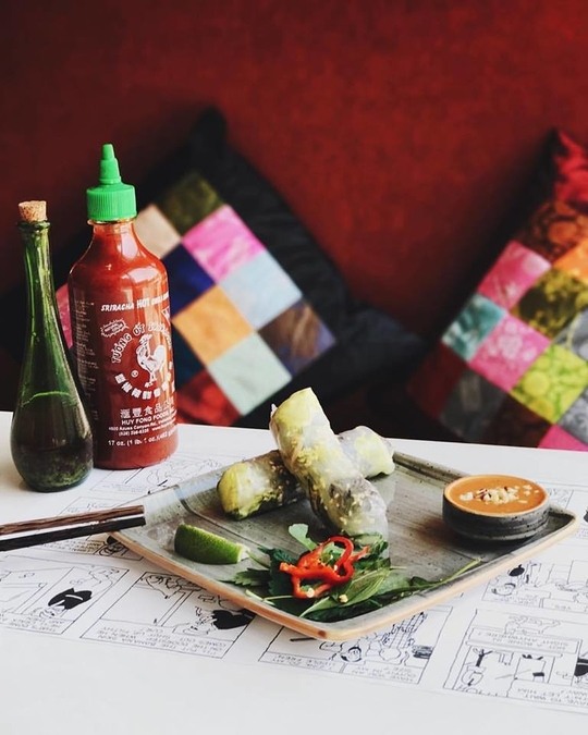 Уникальный вьетнамский ресторан "Tin Tin" 