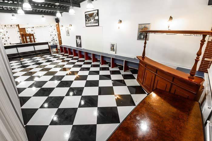 Современный конференц-зал в стиле лофт