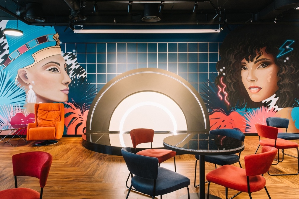 Лаунж зони в бізнес-центрах Creative States