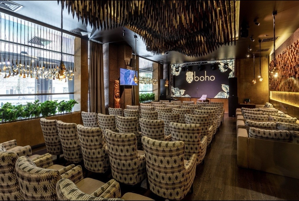 Зал в BOHO для проведення свят та інших івентів