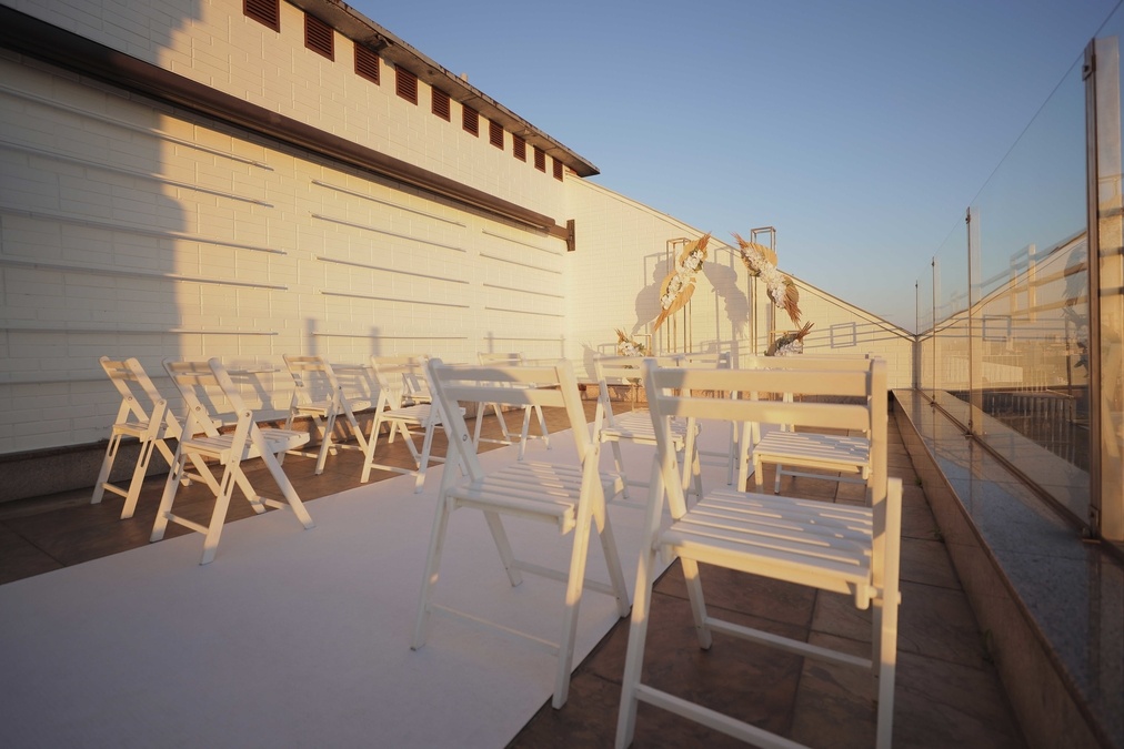 Зал Space на 21 этаже с открытой террасой