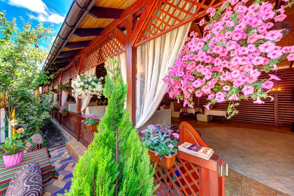 Літня тераса ресторану для заходів