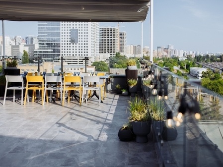 Терраса LOUNGE на Олимпийской