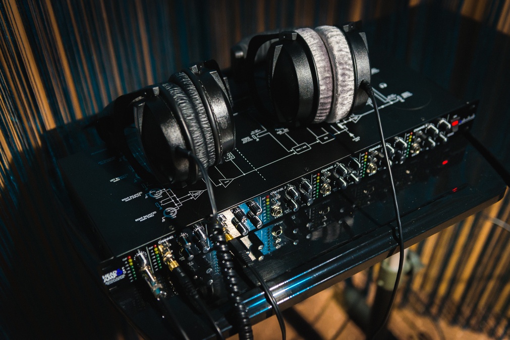 Студия звукозаписи для фотосъемки 