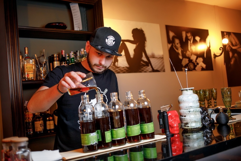 Малая гостиная в бутик-отеле Воздвиженский