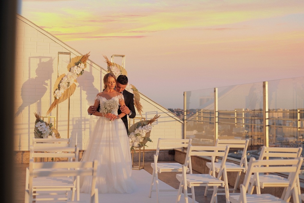 Зал Space на 21 этаже с открытой террасой