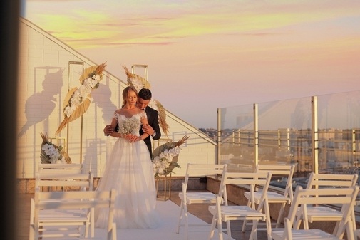 Зал Space на 21 поверсі з відкритою терасою