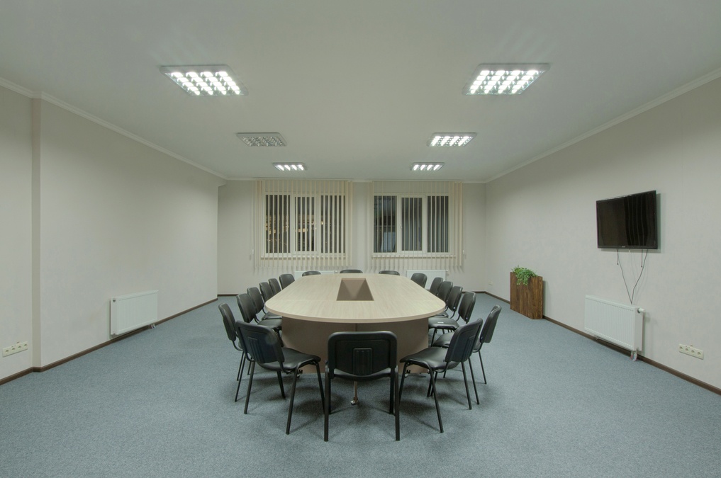 Деловой зал для переговоров 