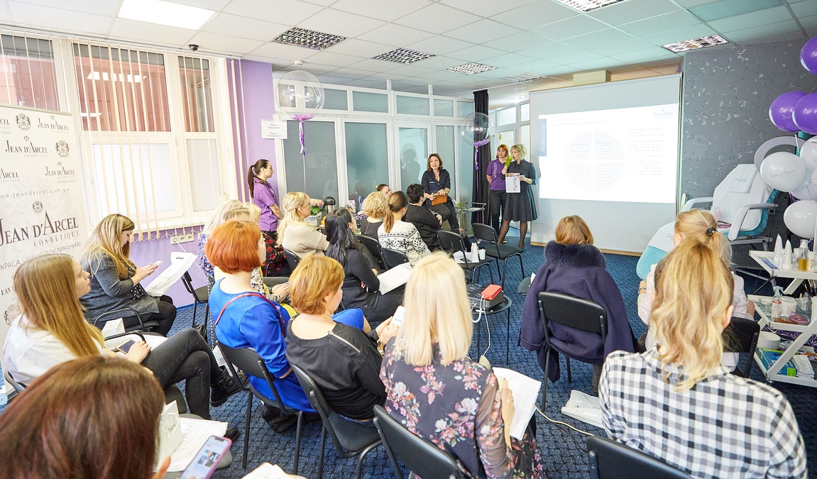 Пространство для обучающих beauty-семинаров