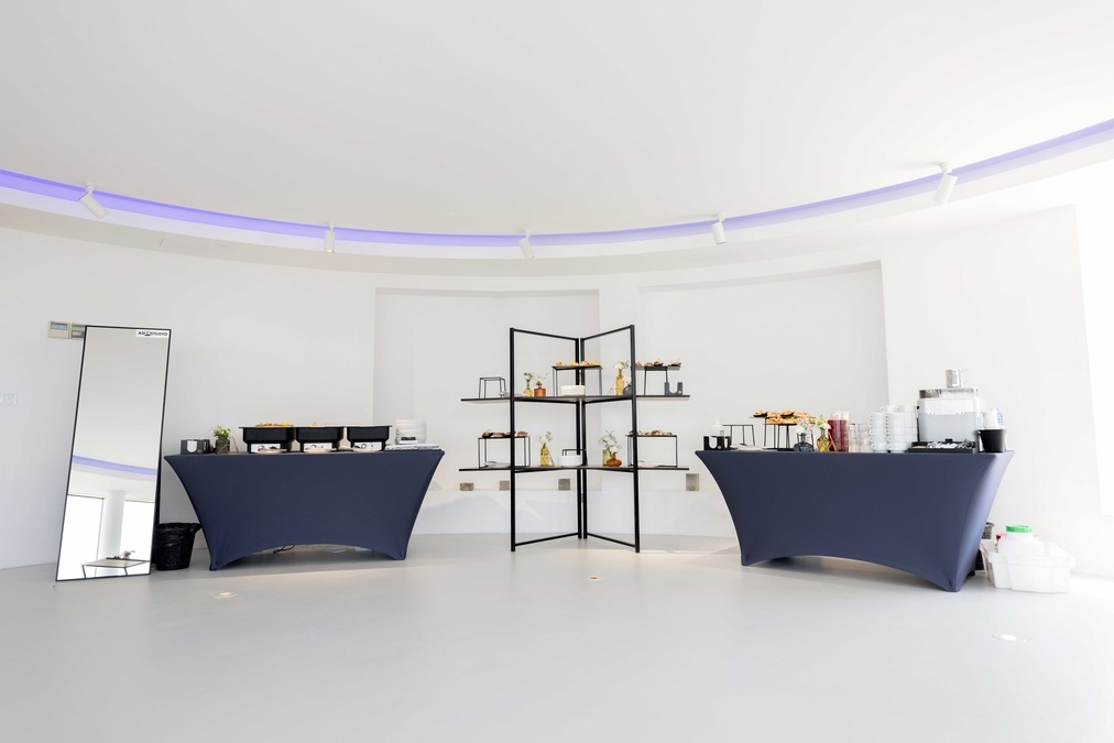 Зал Space на 21 этаже с открытой террасой