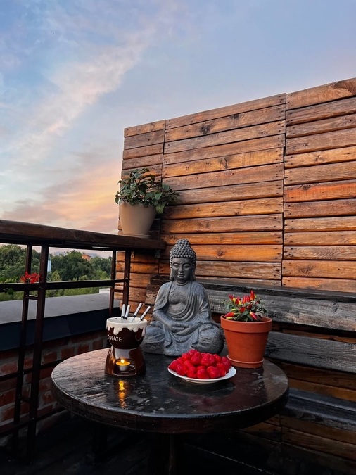 Терраса на крыше Boilernaya