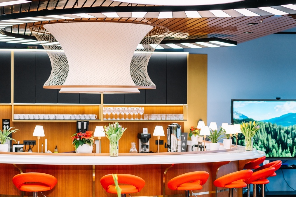 Лаунж зони в бізнес-центрах Creative States