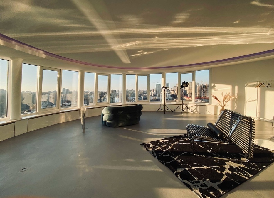 Зал Space на 21 этаже с открытой террасой