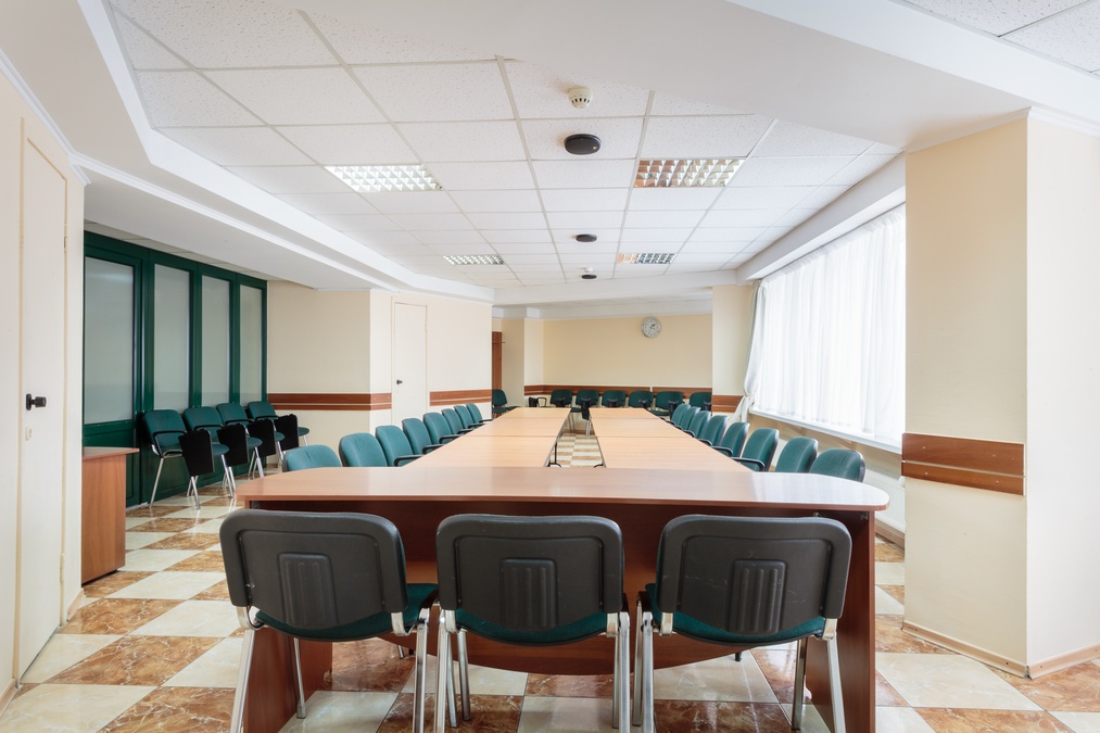 Конференц-зал на 7 поверсі в готелі Турист