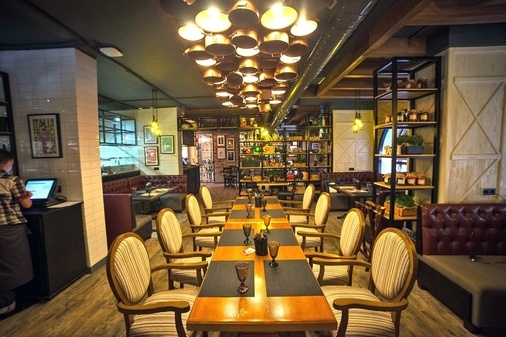 Зал Капулетті в італійському ресторані