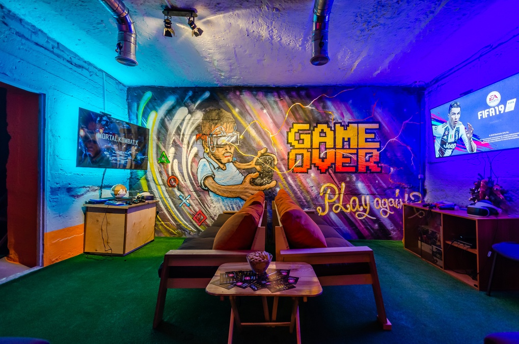 GAME OVER - игровое пространство в центре Киева