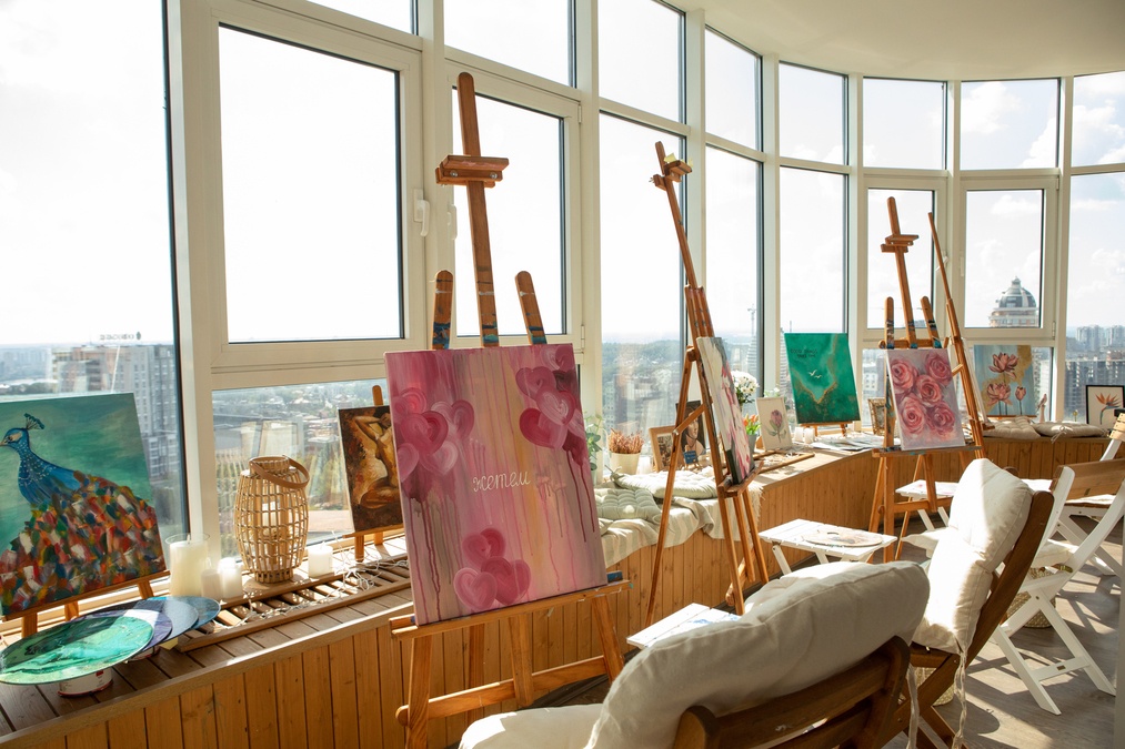 Руфтоп з найвищою терасою Печерська