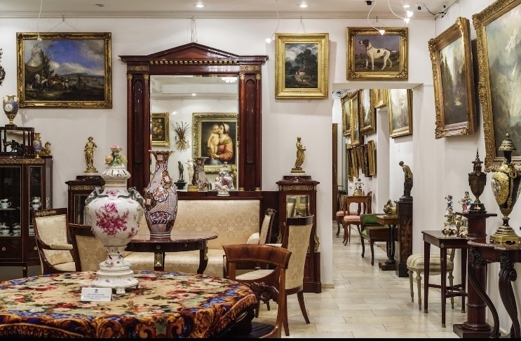 Галерея и антикварный салон для частных событий