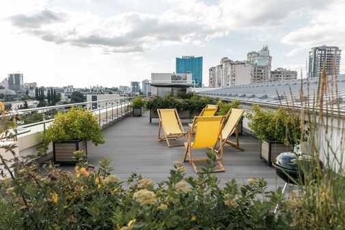 Терраса SUNSET на Олимпийской