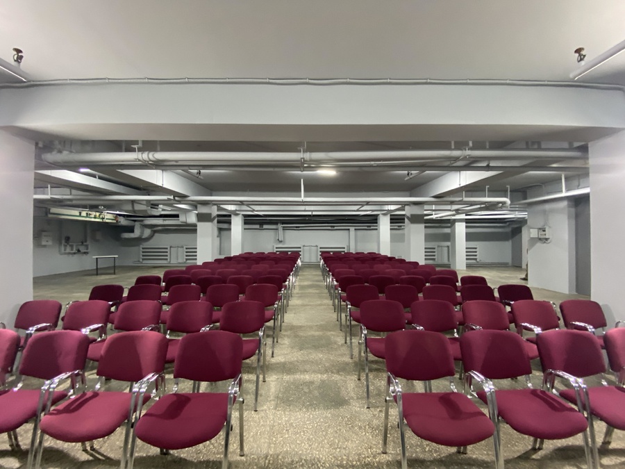 Зала-укриття в центрі столиці