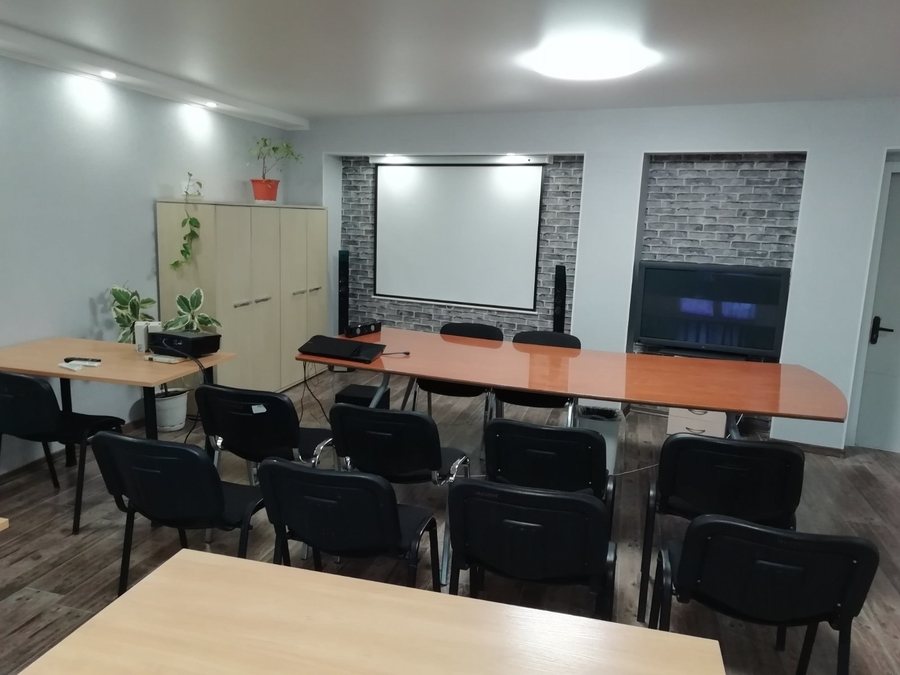 Зал для тренингов в парке Феофания