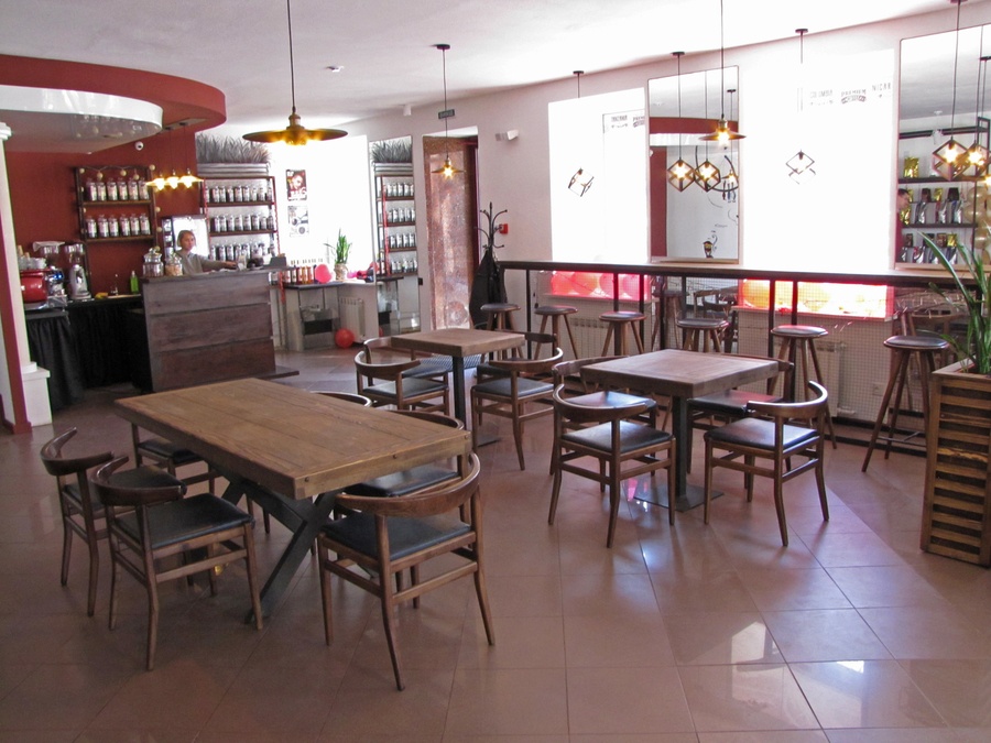 Творческий зал в кофейне Ricco