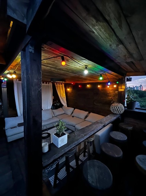 Терраса на крыше Boilernaya