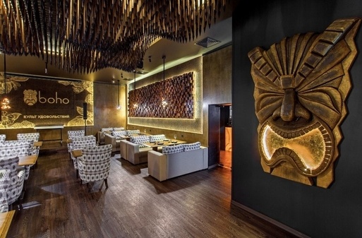 Зал в BOHO для праздников и других ивентов