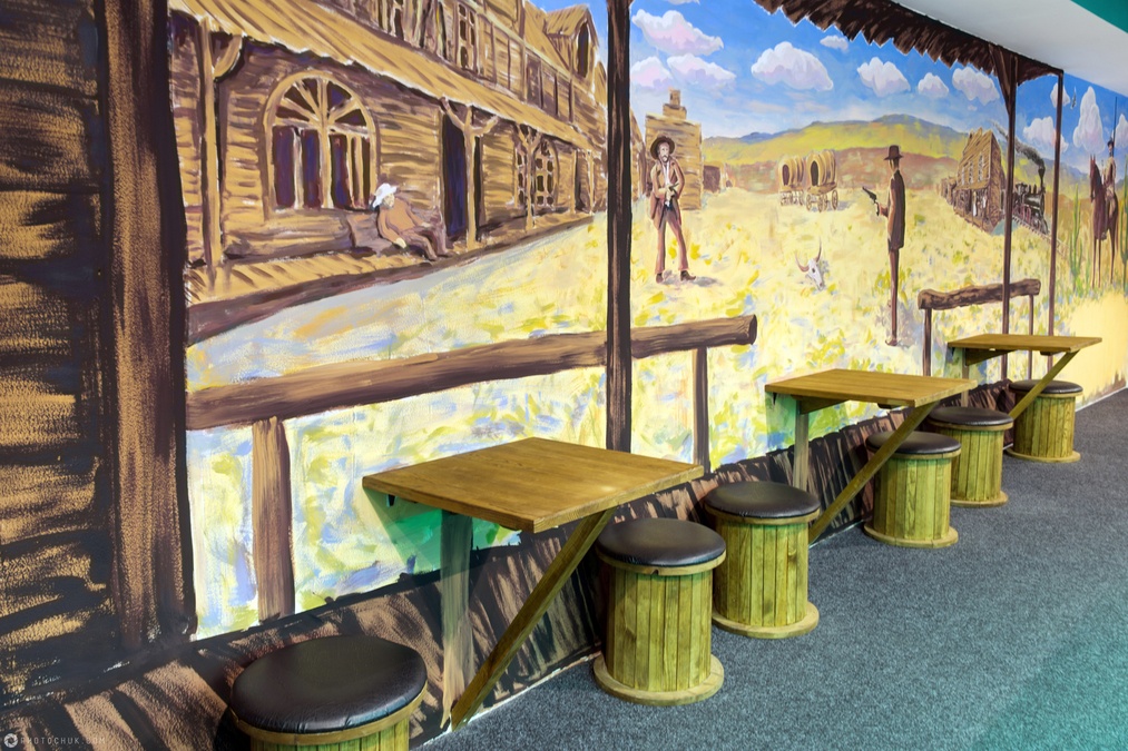 Зал отдыха для компании Ocean в "PlacZabaw"