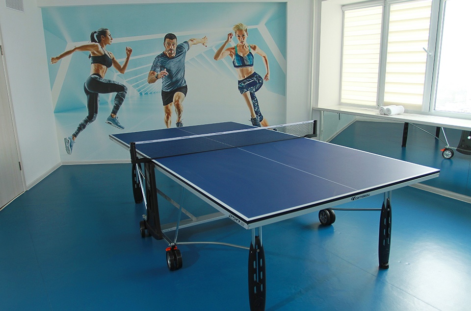 Спортивный зал в отеле "Турист"