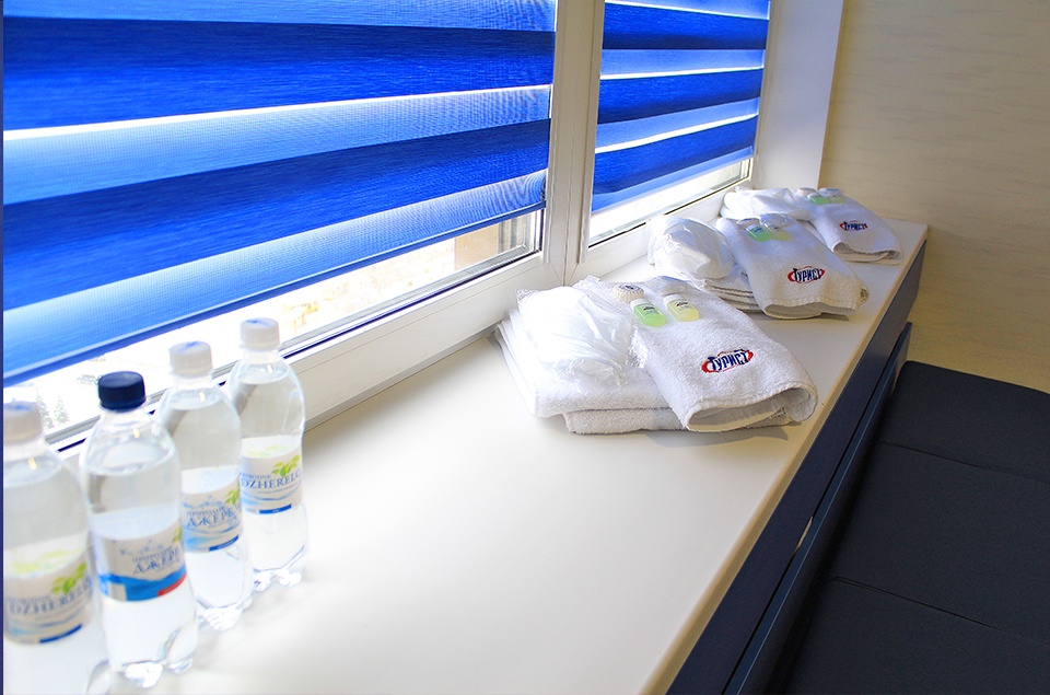 Спортивный зал в отеле "Турист"