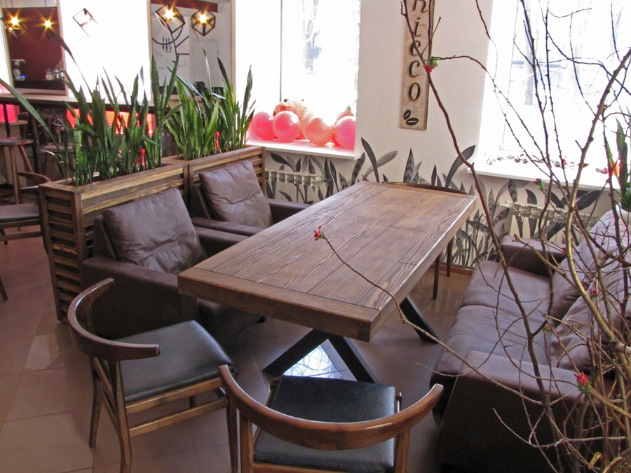 Творческий зал в кофейне Ricco