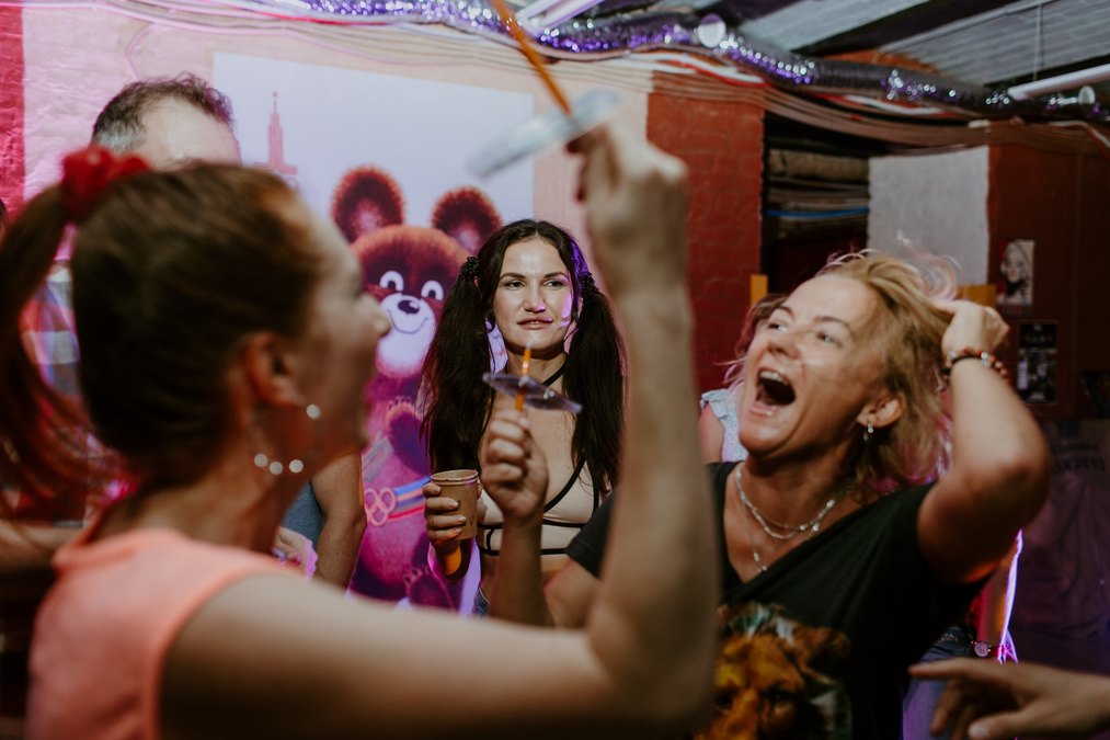 Ивент-площадка «Юность» в стиле 80х