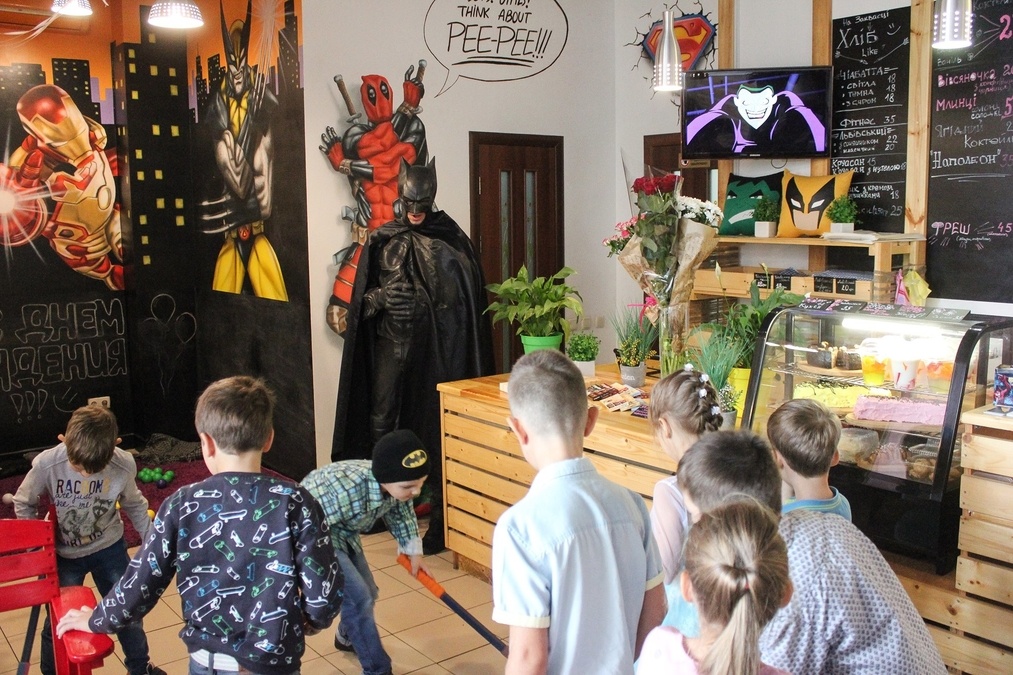 Comics Cafe для настоящих супергероев