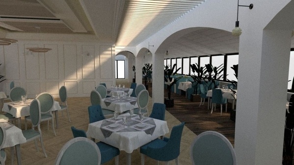 Праздничный банкетный зал ресторана "Коляда"