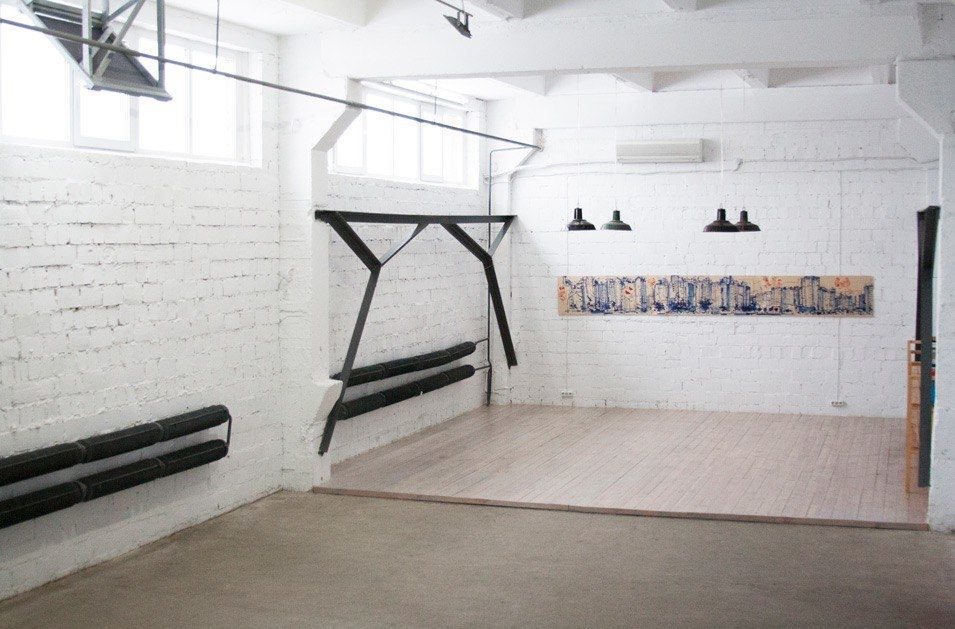 Белый лофт от Port Creative Hub на Днепре