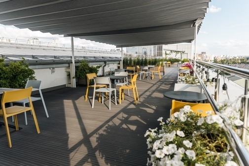 Терраса SUNSET на Олимпийской