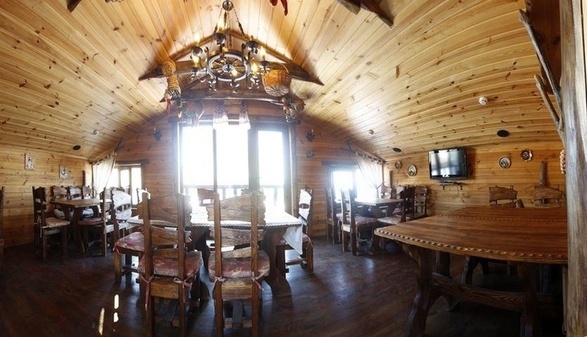 Зал "Колыба" в ресторанном комплексе