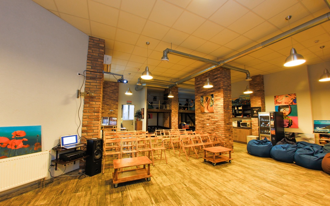 Loft 54. Антикафе коллаж.