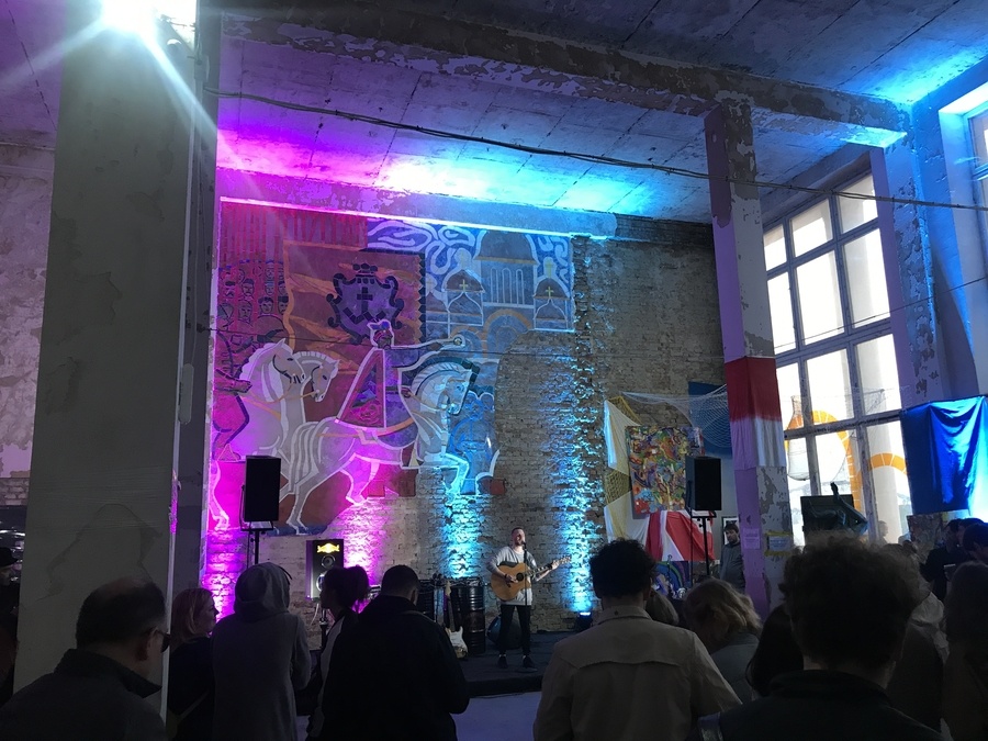 Исторические помещения внутри Речного Вокзала