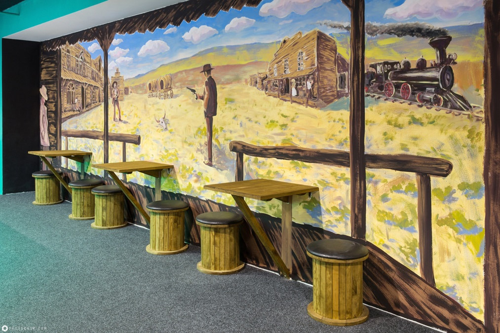 Затишний зал Banana в "PlacZabaw"