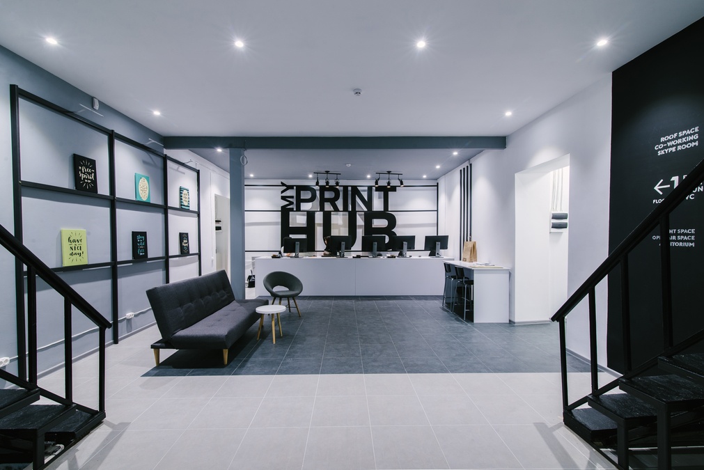 Стильный лофт в центре Киева 