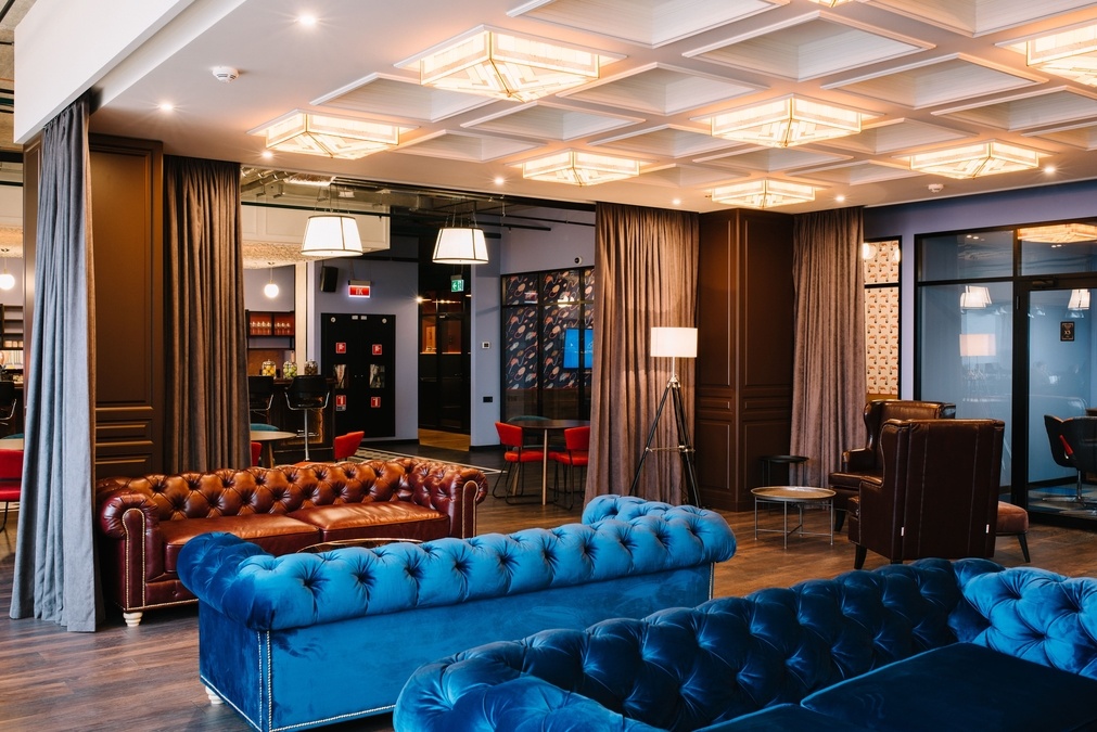 Лаунж зони в бізнес-центрах Creative States